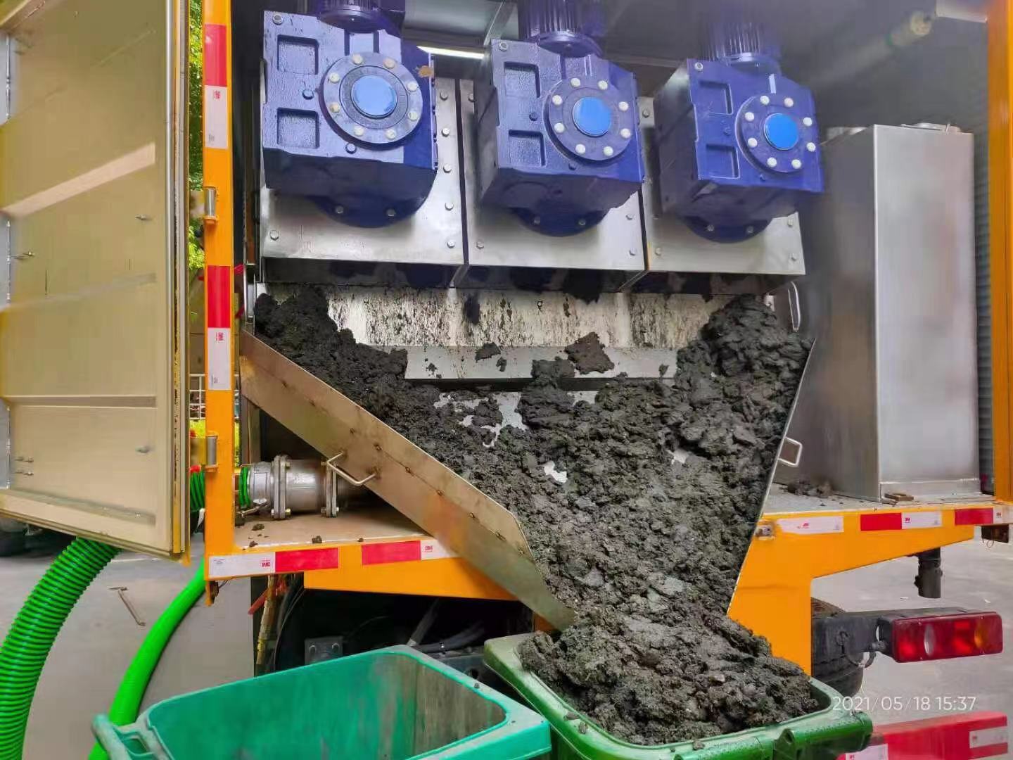 萝北化粪池清掏城市维护站-泥浆净化干湿分离处理